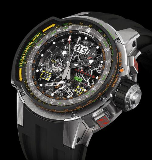 Richard Mille RM 039 Tourbillon Aviation E6-B Flyback Chronograph Replica Watch